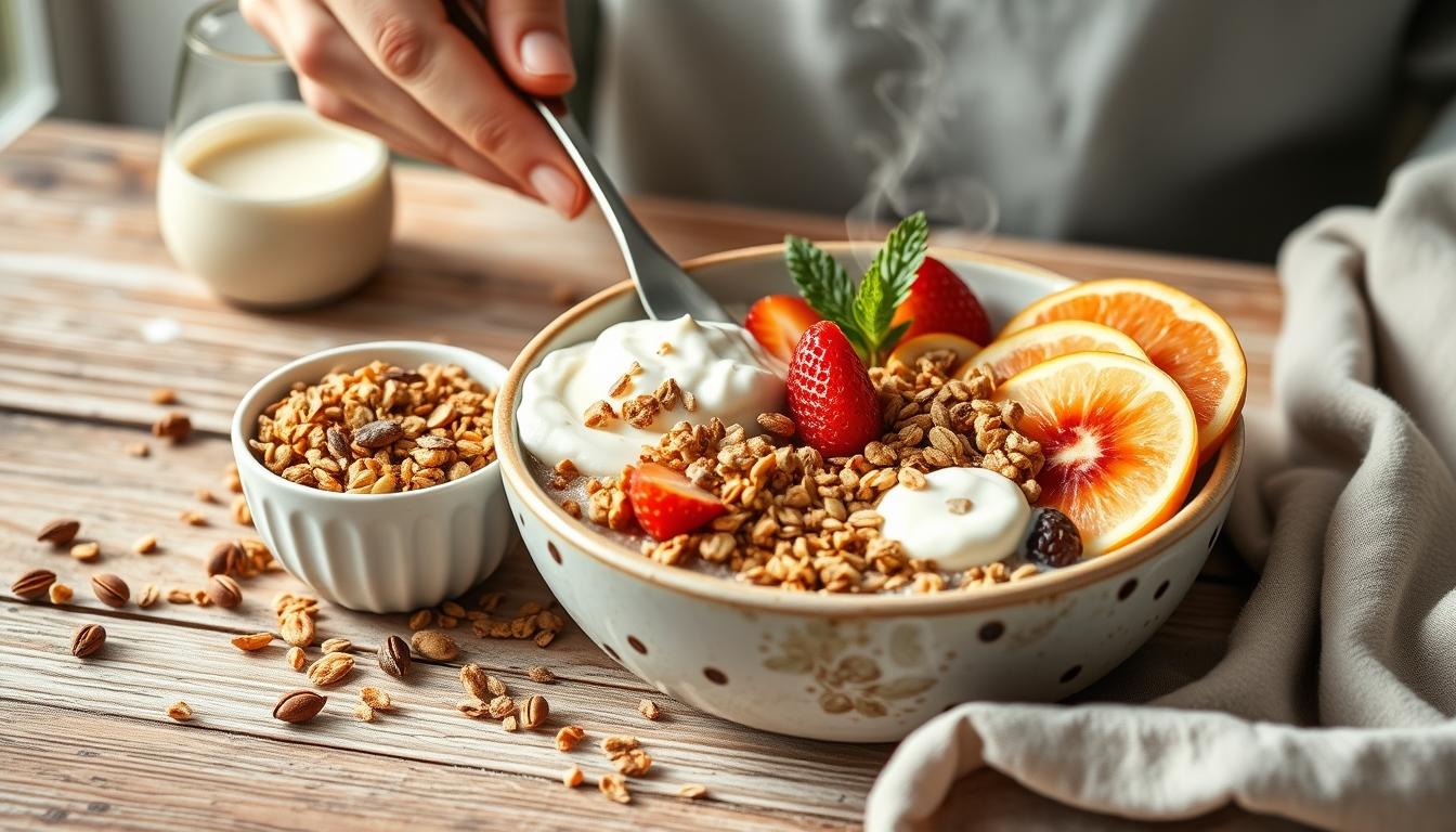 Fresh seasonal cooking dish